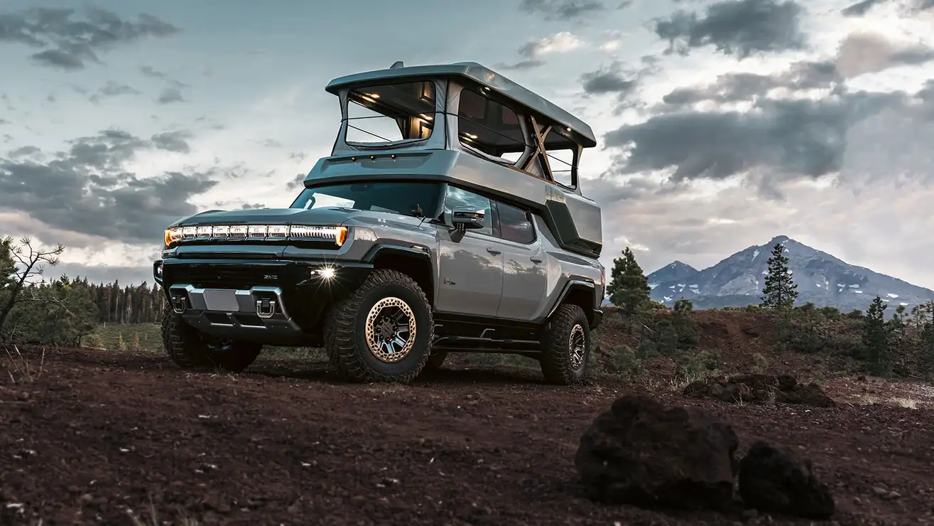 The Hummer EV transforms into an absolutely bonkers off-road adventure machine!