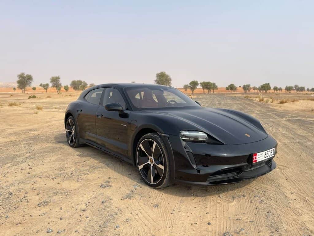 Tested: 2023 Porsche Taycan 4 Cross Turismo is an extremely fast & stylish estate. 1 2023 porsche tacan cross turismo front