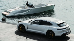 $600K Porsche boat uses the same powertrain as the new Porsche Macan EV!